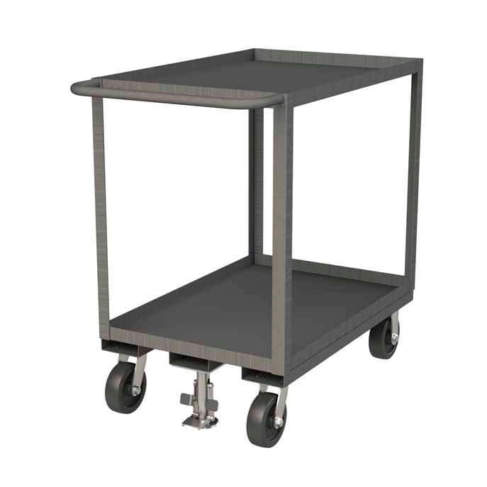 24in x 36in Stock Cart with 2 Shelves
