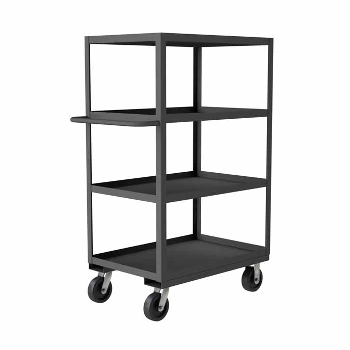 Stock Cart, 4 Shelves, 24 x 36