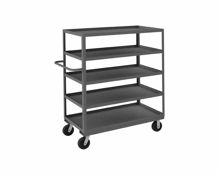 Stock Cart, 5 Shelves, 24 x 48