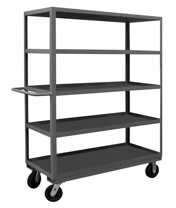 Stock Cart, 5 Shelves, 24 x 48