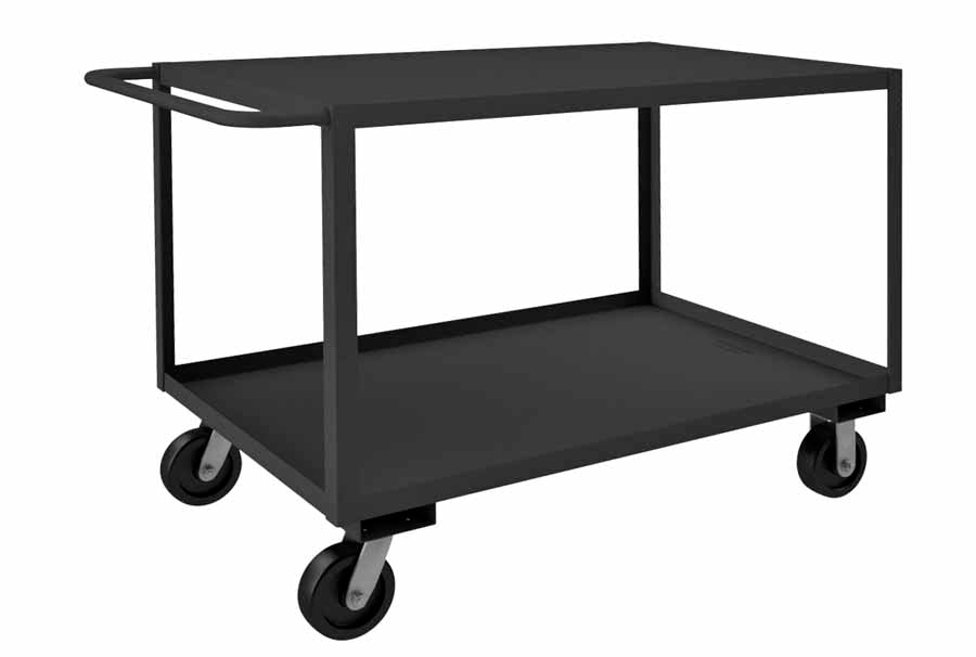 30in x 48in Stock Cart with 2 Shelves