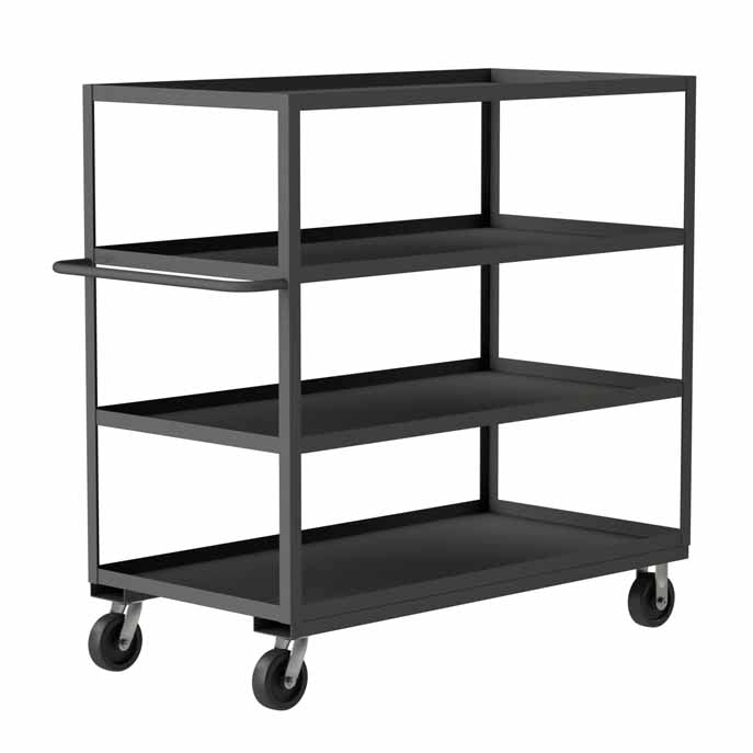 30in x 60in Stock Cart with 4 Shelves