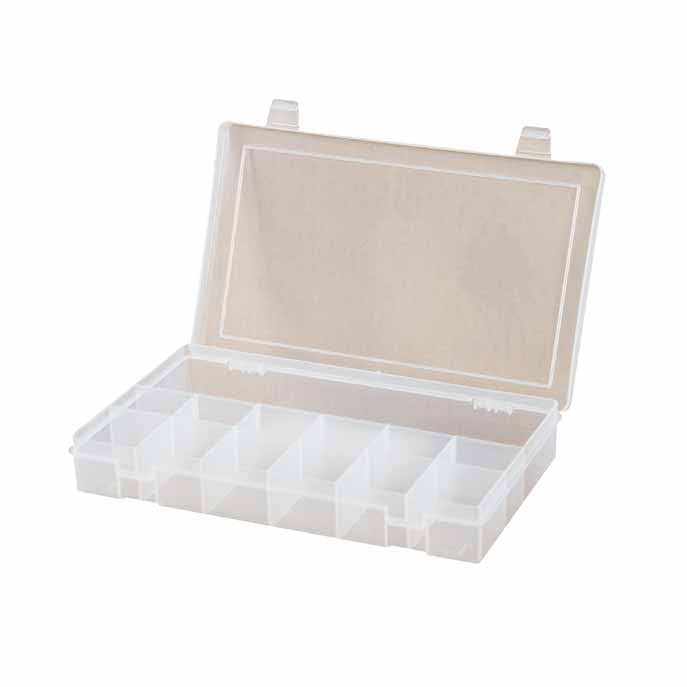 Small, Plastic Compartment Box