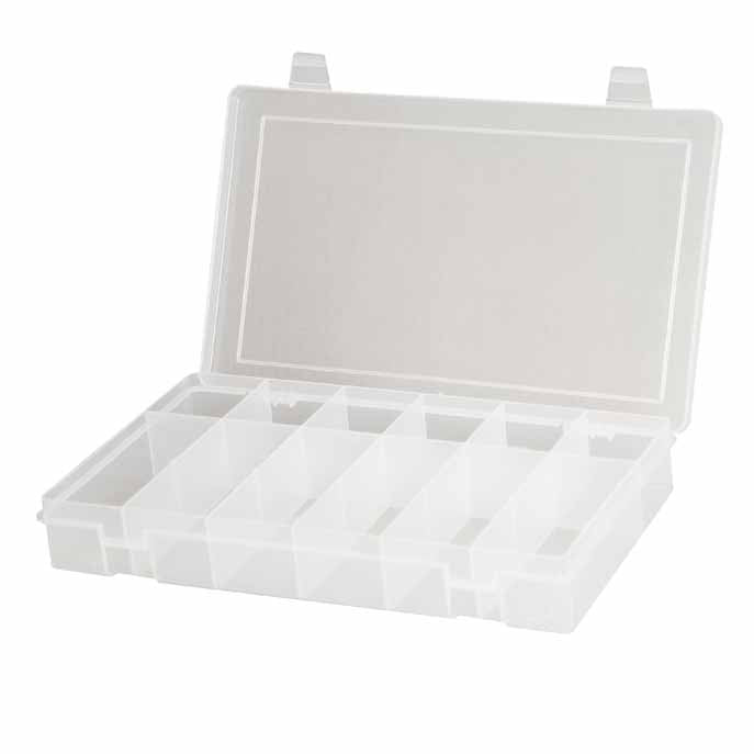 Small Plastic Compartment Box — NutsandBolts.com