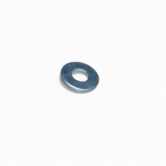 #6 SAE Low Carbon Flat Washer Clear Zinc