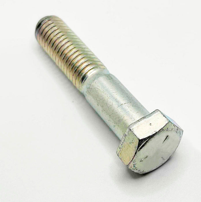 1/2-13 x 2-1/4in UNC Grade 5 Hex Cap Screw Clear Zinc