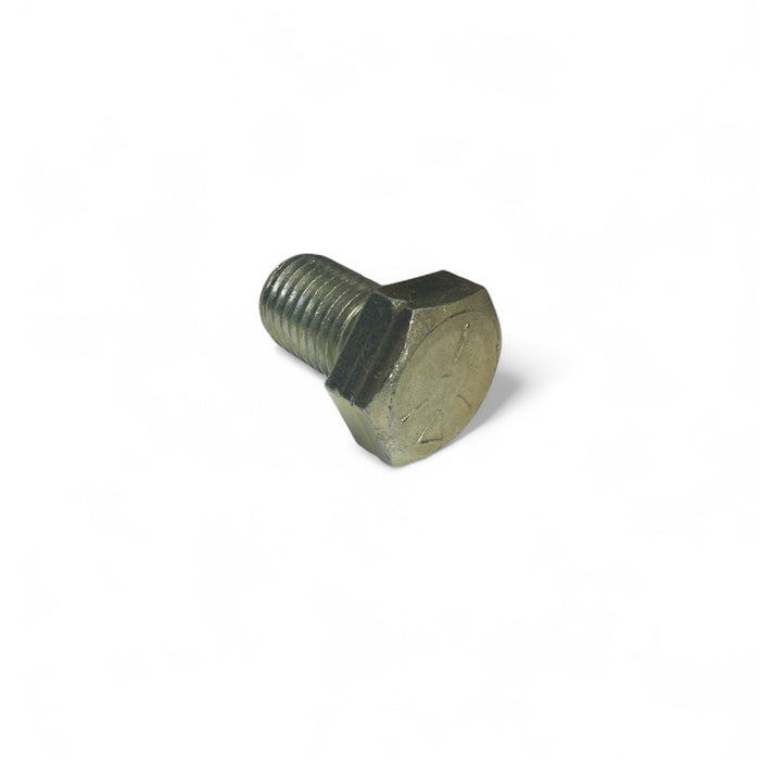1-8 x 1-1/2in UNC Grade 5 Hex Cap Screw Clear Zinc