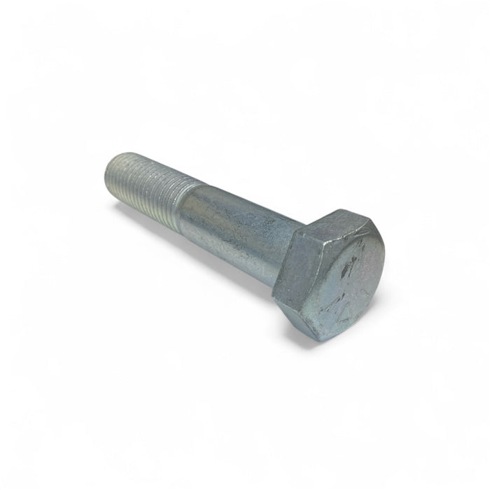 1-8 x 5in UNC Grade 5 Hex Cap Screw Clear Zinc