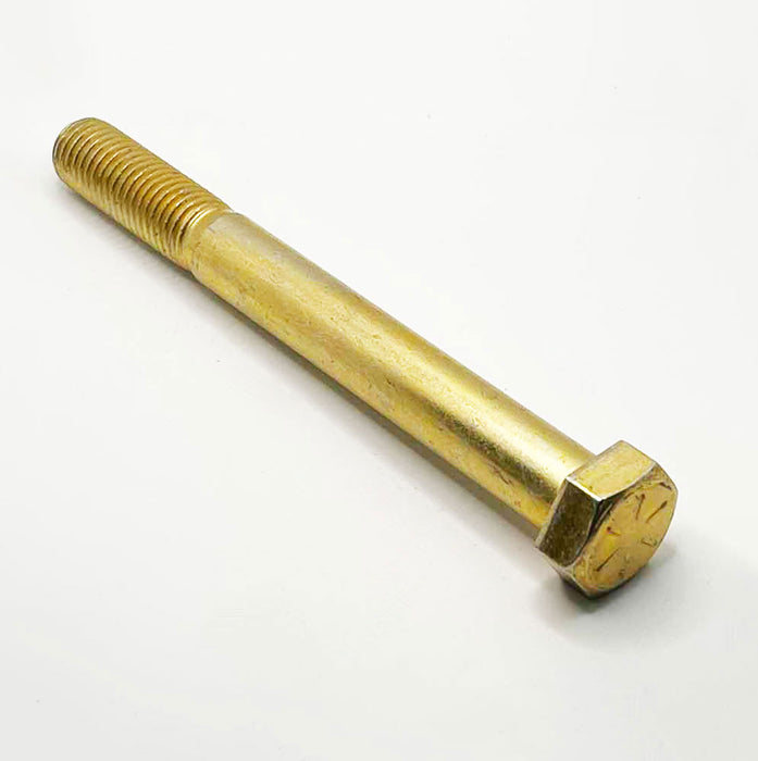 3/4-10 x 7-1/2in UNC Grade 8 Hex Cap Screw Yellow Zinc