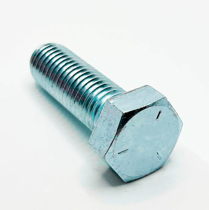 5/8-11 x 2 1/4in UNC Grade 5 Hex Cap Screw Clear Zinc