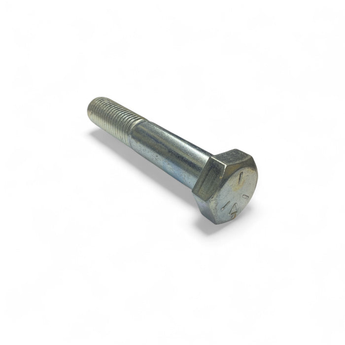 7/8-9 x 5in UNC Grade 5 Hex Cap Screw Clear Zinc