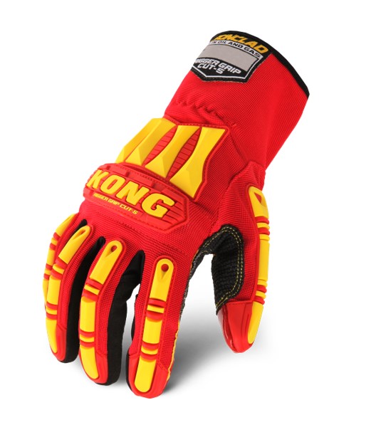 Ironclad KONG® Rigger Grip A5 Glove with Silicone Infused Palm, Sz M