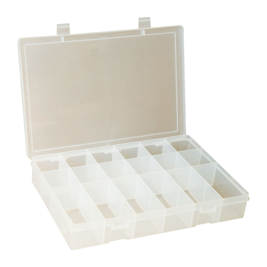 Large Storage Container Box with Compartments - Locking Compartment Bo –  usawholesalesupplycc