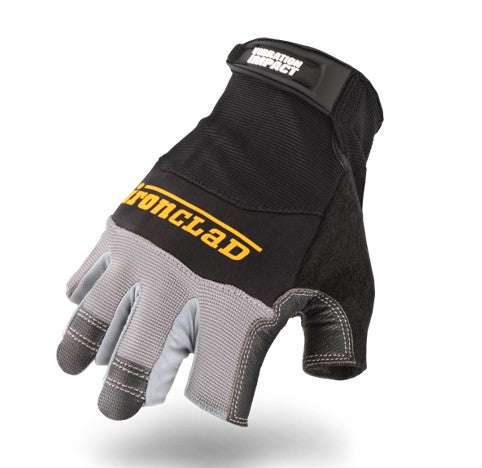 Ironclad MACH-5® Vibration Impact Fingerless Glove Sz S