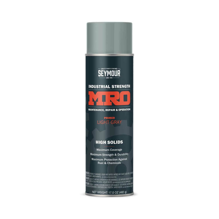 17oz MRO High Solid Spray Primer Light Gray Spray Paint