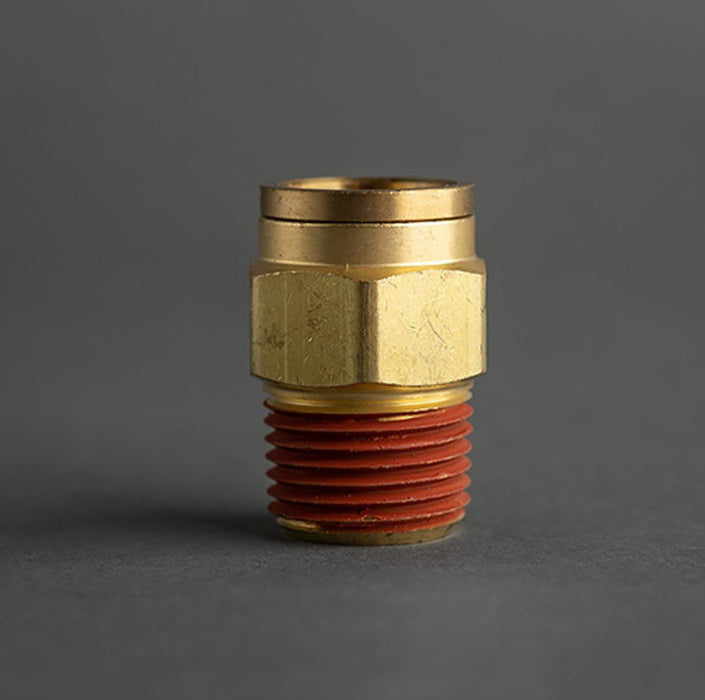 5/8 Tube to 1/2 Male Pipe Push Connect Brass
