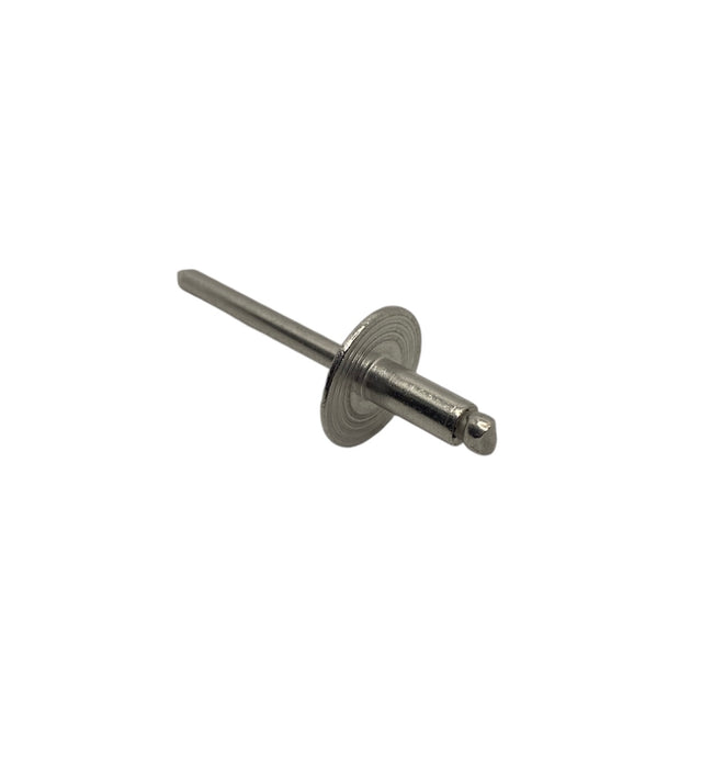 3/16D x 1/4in Grip Aluminum/Aluminum Large Flange Pop Rivet