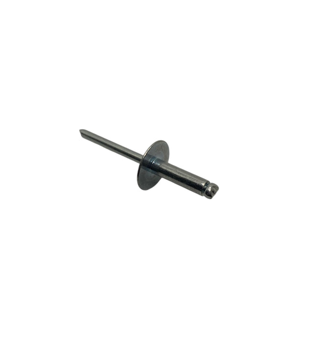 3/16D x 1/2in Grip Steel/Steel Large Flange Pop Rivet