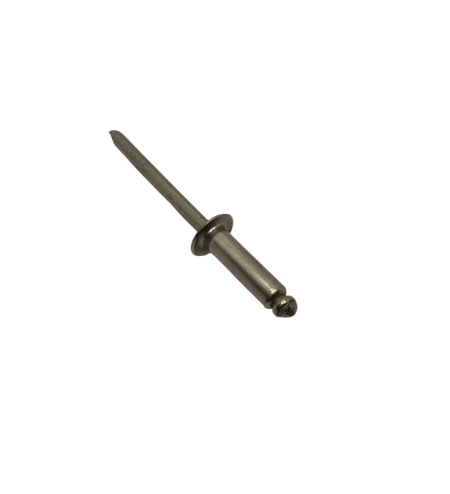 3/16D x 1/2in Grip Stainless Steel/Stainless Steel Domed Head Pop Rivet