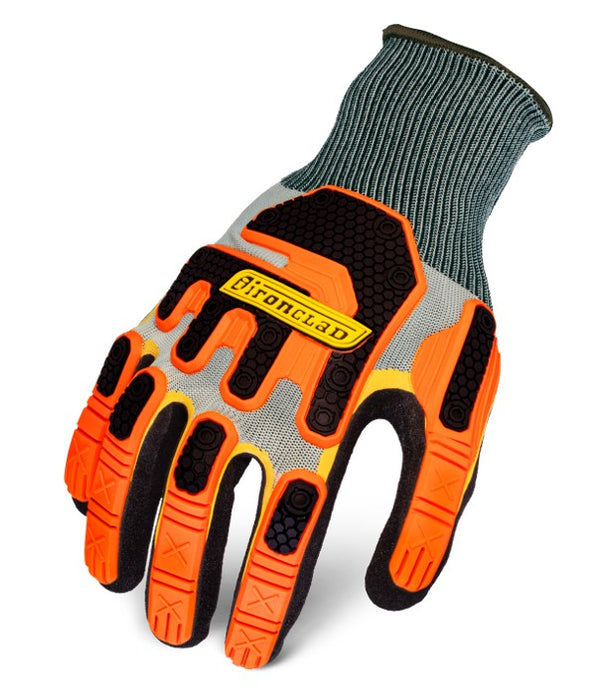 Ironclad EXO Knit Glove with Impact Protection and Touchscreen, Sz M