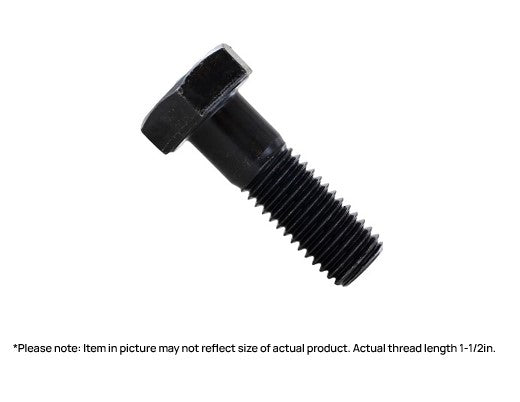 5/8-11 x 2.5in UNC A325 Structural Bolt Plain Unplated