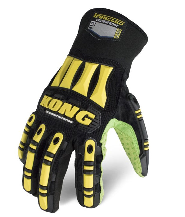 Ironclad KONG® Waterproof Cut A5 Glove with Impact Protection, Sz XXXL