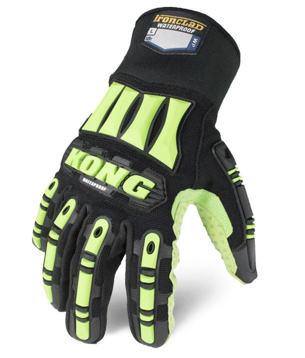 Ironclad KONG® High Dexterity Waterproof Glove with Impact Protection, Sz S