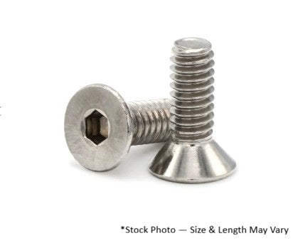 M6-1.0 x 20 Metric 18.8 Flat Socket Cap Screw