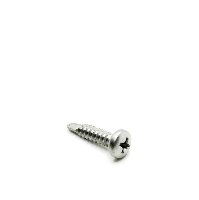 #8 x 5/8in Phillips Pan Tek Screw Zinc Plated