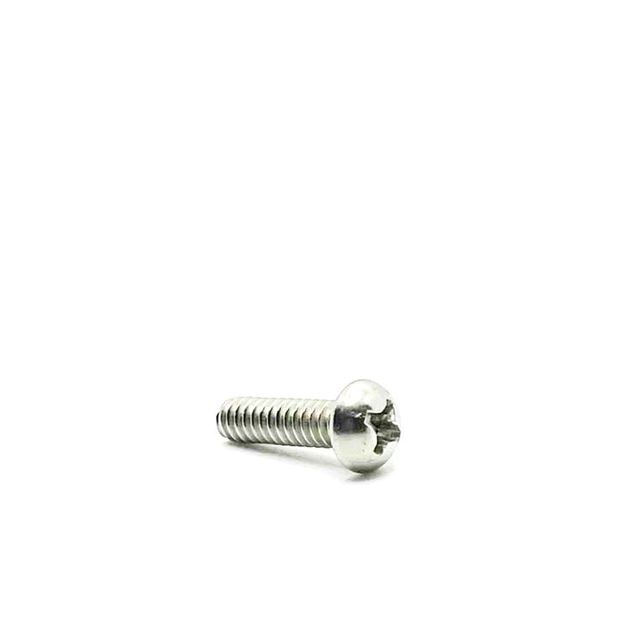 #6-32 x 3/8in UNC Stainless Steel Phillips Round Machine Screw