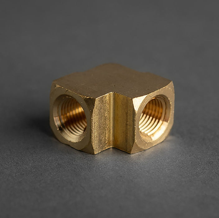 1/8 Extruded Female 90° Brass Elbow