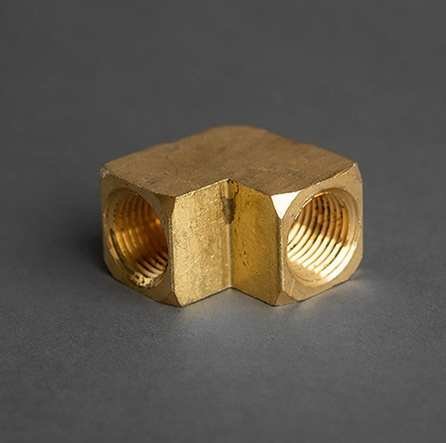 1/2 90 Degree Extruded Elbow Brass