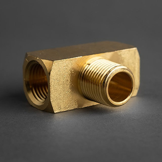 1/2 Extruded Male Branch Tee Brass