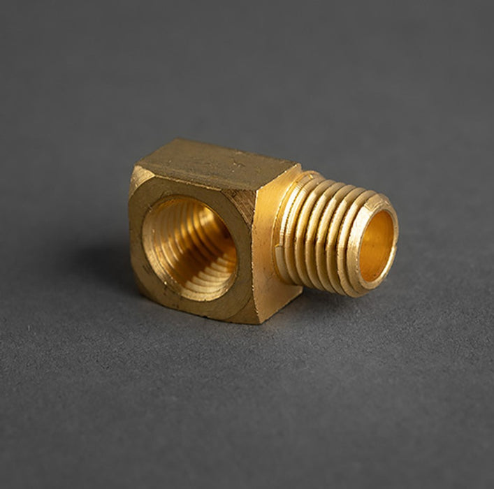 1/8in Extruded 90° Brass Street Elbow