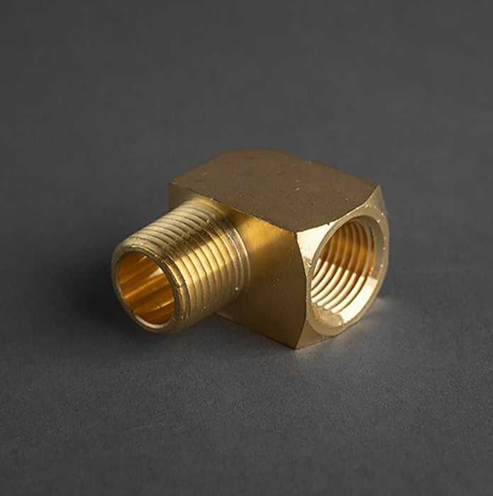 3/8in Extruded 90° Brass Street Elbow