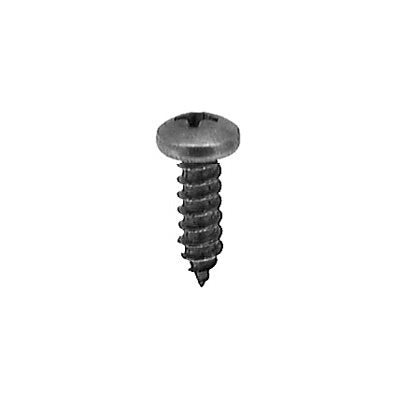 #8 x 1/2 Phillips Pan Tapping Screw Black Oxide