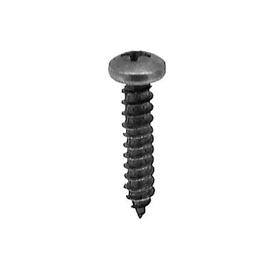 #8 x 3/4 Phillips Pan Tapping Screw Black Oxide