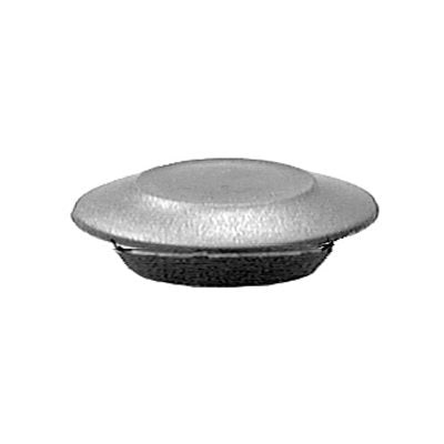 3/4 Flush Sheet Metal Plug Black