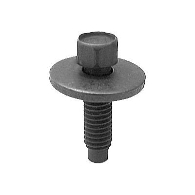 M6-1.0 x 22 Hex Sems Body Bolt 19mm Washer Phosphate