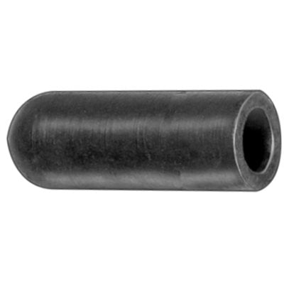 5/16 x 1 1/4 Black Rubber Vacuum Cap Fits 5/16" OD Tube