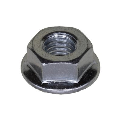 M6-1.0 Spin Lock Nut Serrated Flange Dia: 14mm Across Flats 10mm