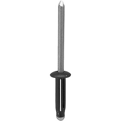 3/16 Split Type Rivet Grip Range : 3/64-11/32" Flange Diameter : 3/8" Aluminum