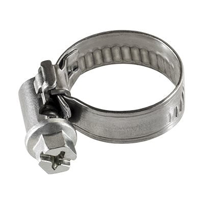 6mm Hose Clamp Clamping Range : 20-32MM (3/4-1-1/4") Drive Type : Hex Width : 9MM (11/32")