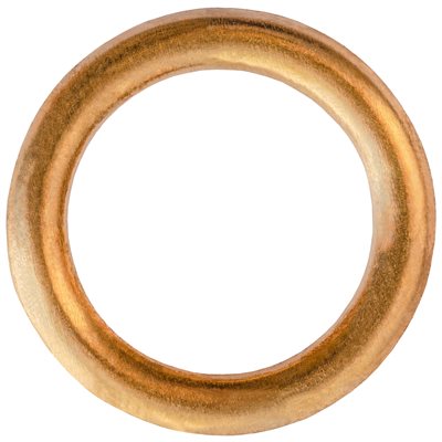 Crushable Gasket Nominal Size : 1/2" x 3/4" Inner Diameter : .512" Outer Diameter : .736" Thickness : .089" Material : Copper