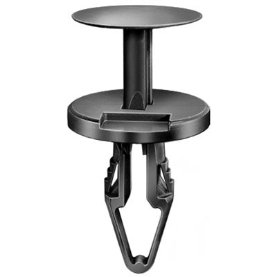 18 x 20mm GM Push Type Retainer Black — NutsandBolts.com