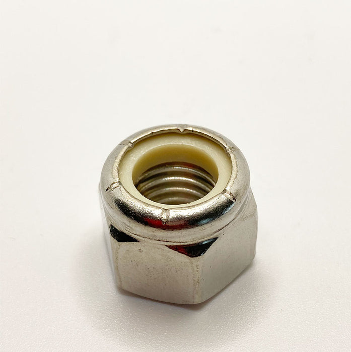 3/4-10 Stainless Steel Nylon Lock Nut / Grade 18.8 / Coarse (UNC)