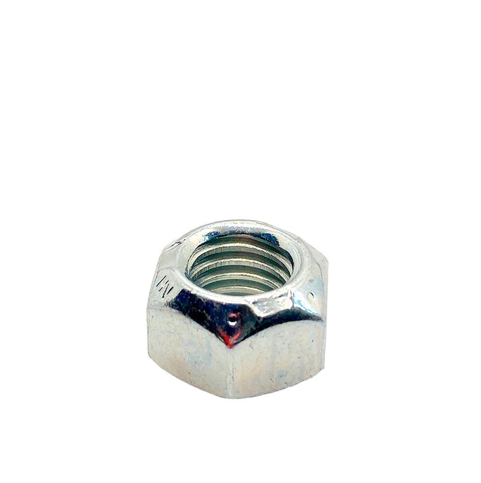 1/2-20 All Steel Lock Nut / Prevailing Torque / Grade C / Fine (UNF) / Zinc Plated