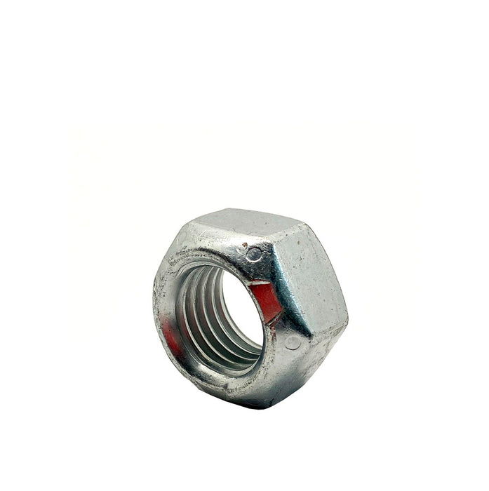 1-8 All Steel Lock Nut / Prevailing Torque / Grade C / Coarse (UNC) / Zinc Plated