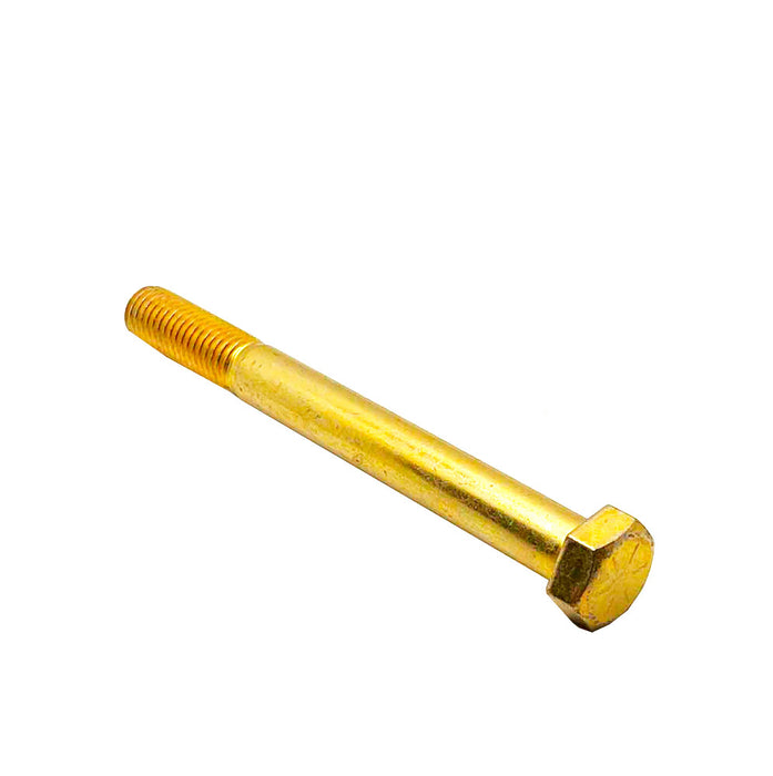 5/8-11 X 6 Hex Cap Screw / Grade 8 / Coarse (UNC) / Yellow Zinc Plated