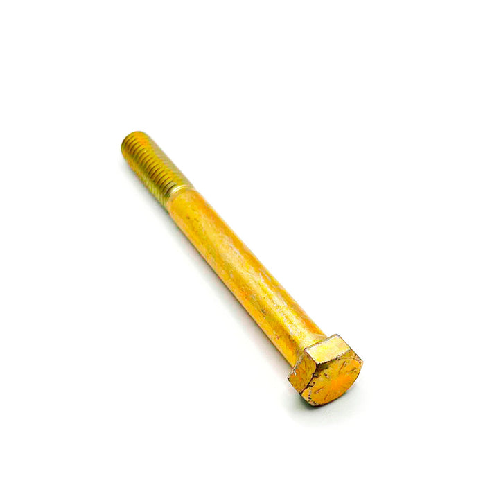 7/16-14 X 4 Hex Cap Screw / Grade 8 / Coarse (UNC) / Yellow Zinc Plated